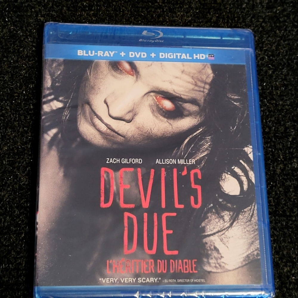 ⚡3/$20⚡ *NEW* DEVIL'S DUE Blu-ray + DVD Horror Movie Possession